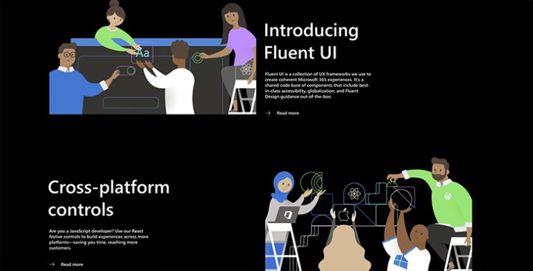 Fluent Design System ajudar equipes a desenvolver experiências digitais – Microsoft